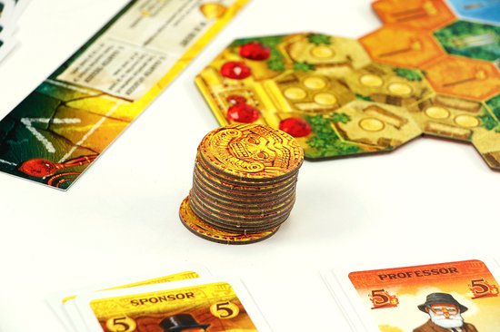 999 Games - De Zoektocht naar El Dorado De Gouden Tempels - Bordspel