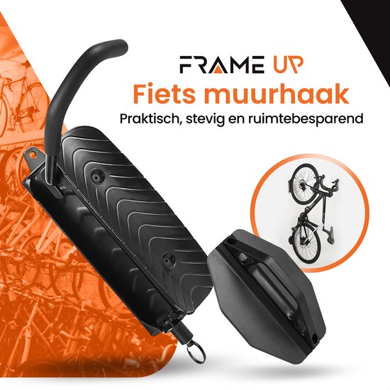 Fiets Ophangsysteem - Fiets Ophangbeugel - Muurbeugel Fiets - fietshaak - Fietsenrek - Fietsbeugel - Race fiets - Mountainbike - draaibaar- Max belading 45kg - 2 fietsen