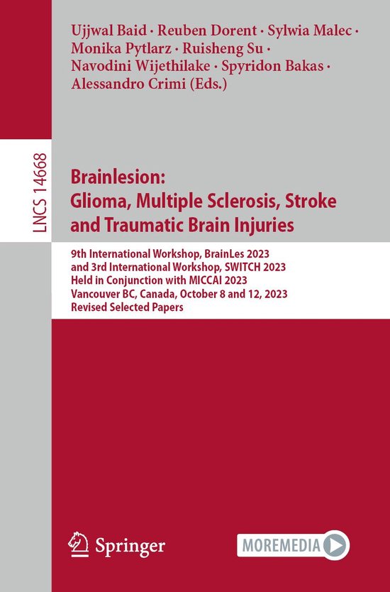Springer Nature Proceedings Computer Science - Brainlesion:  ... - cover