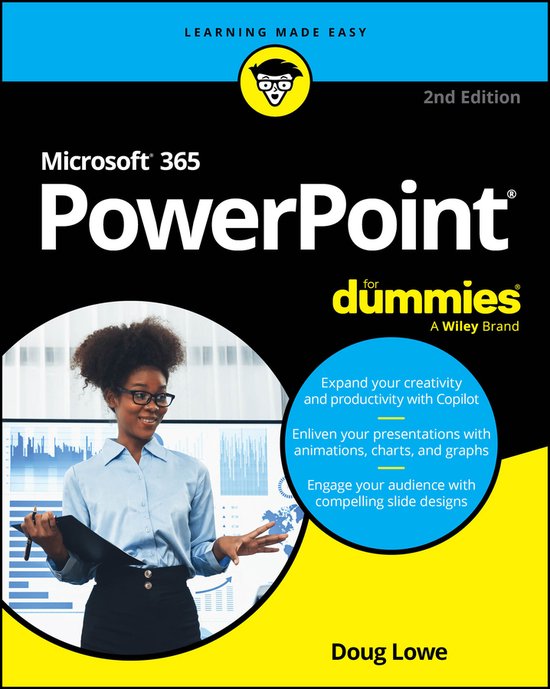 Microsoft 365 PowerPoint For Dummies - cover
