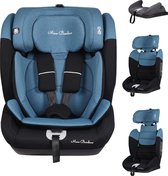 Bol.com Mino Bambino i-size Autostoel - Autostoel - Groep 0-1-2-3 - (100 - 150 cm) - Verstelbaar - Blauw aanbieding