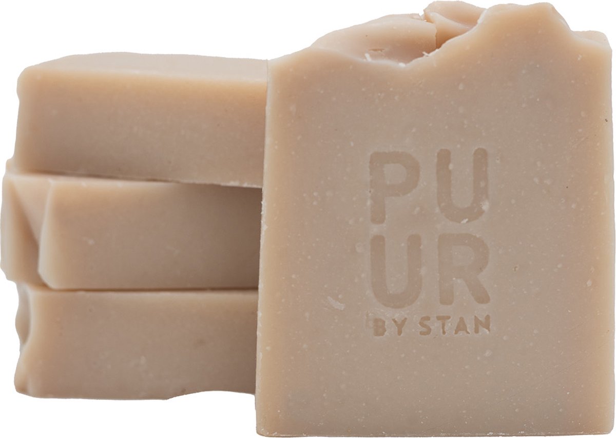 Goedkoopste Puurbystan Soap Bar- Kokos - 100 plasticvrij, dierproefvrij, palmolievrij - Handgemaakt - 100 Gram