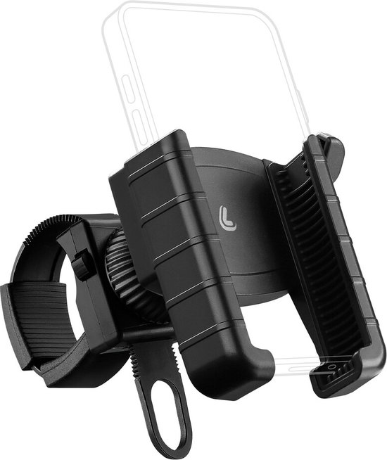 Lampa Ridex Mecha Telefoonhouder Stuur Universeel Verstelbaar Duurzaam Fiets Motor Scooter 130-190mm