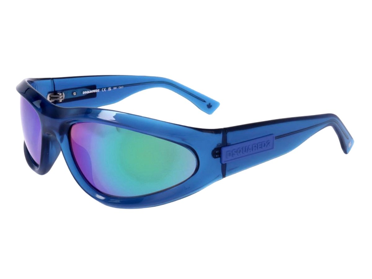 Dsquared2 D2 0101/S PJP Zonnebril - Dames - Heren - Blauw
