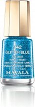 Mavala - 342 Glitter Blue - Nagellak