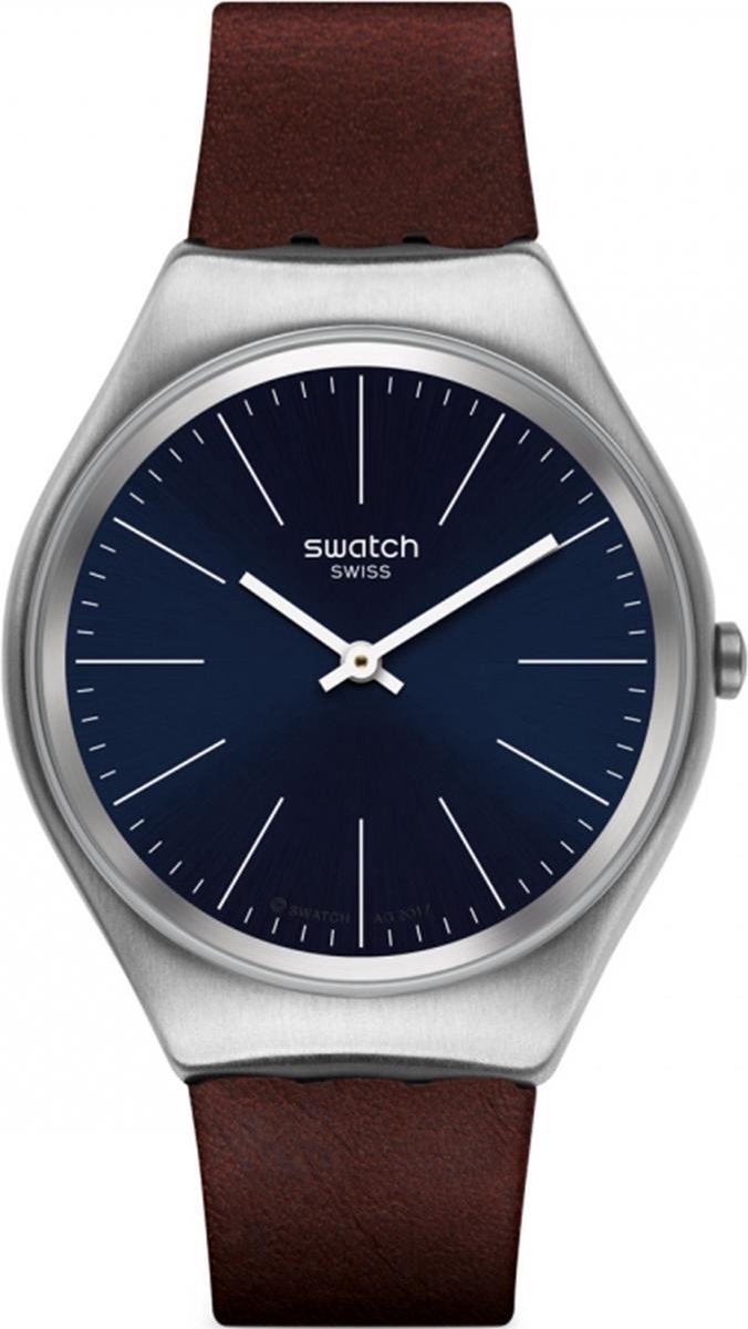 Swatch Skin Irony Skinoutono horloge - Bruin