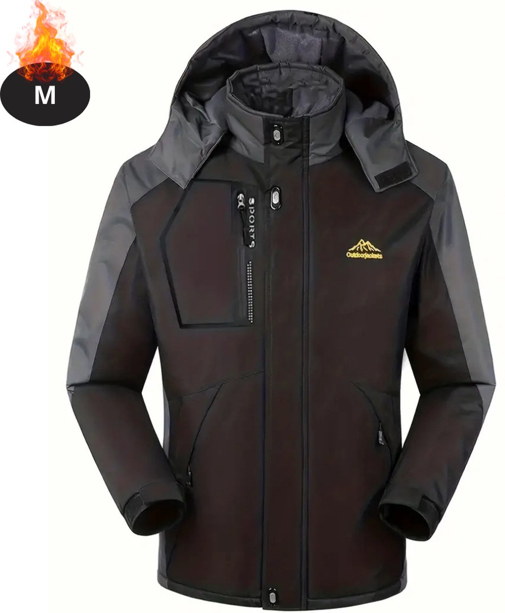 Bovista Skipak SkiBroek Skijas Ski Suit Wintersport Heren Winter Warm Fleece Zwart