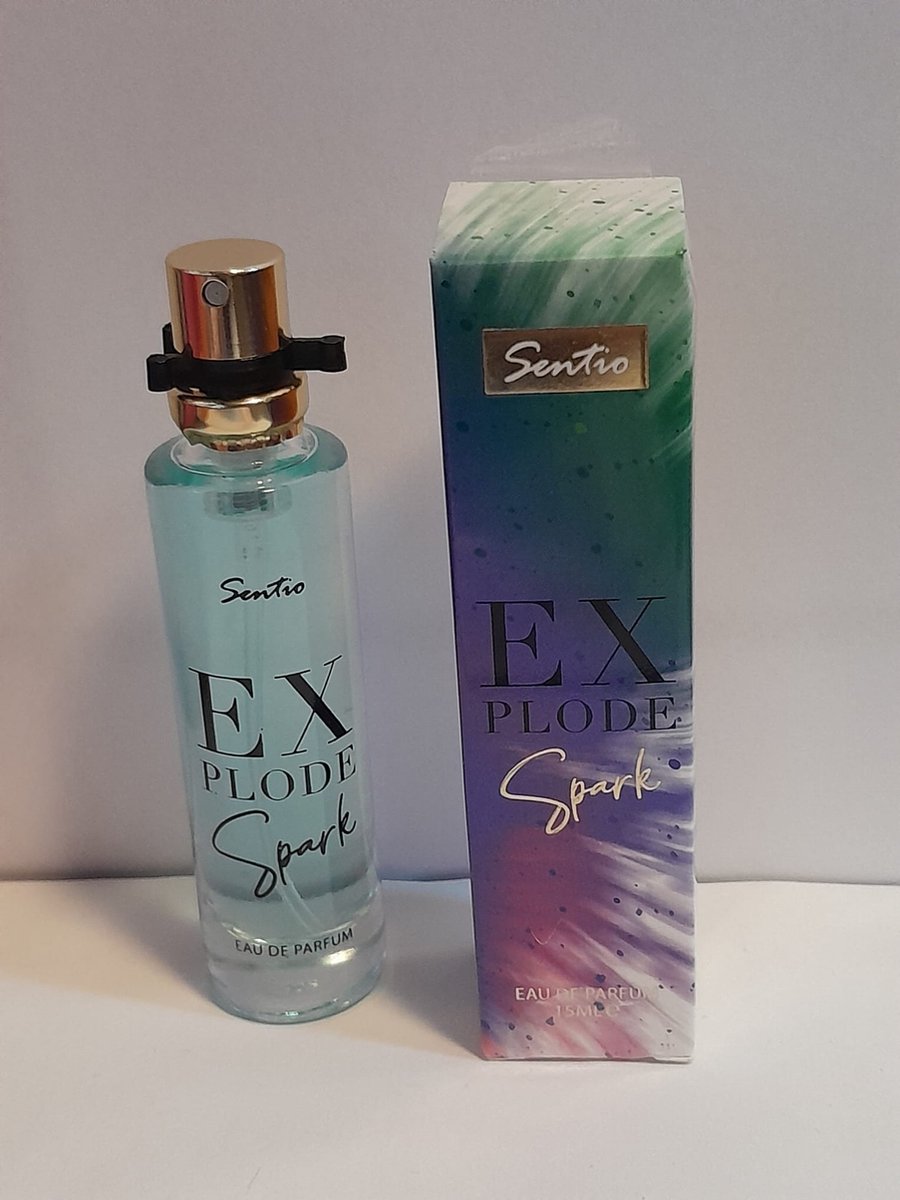 Goedkoopste Sentio Ex Plode Spark eau de parfum Miniparfum for women 15 ml