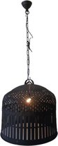 Deco4yourhome - Lamp - Kooi - Zwart - 58cm - hanglamp