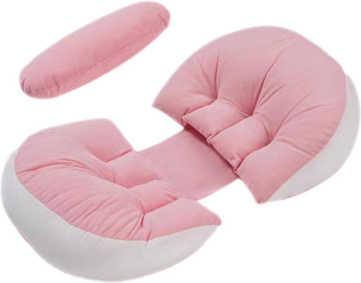 Goedkoopste Zwangerschap slaapkussens - slaapkussen voor zwangere vrouwen, buiksteun kussen voor zwangere vrouwen | Comfortabel faux Furr luxe rugsteun Lumbar