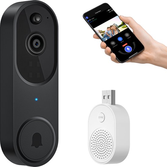Wireless Video Türklingel Kostenloser Wolke Lagerung Smart Tür Glocke Mit Chime