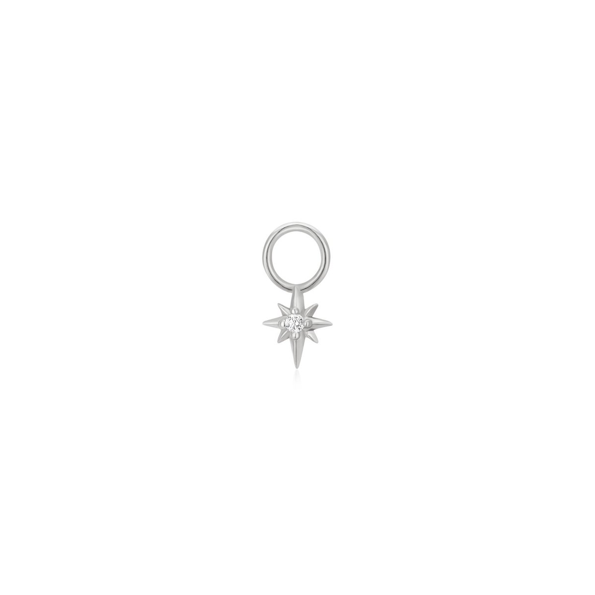 Ania Haie AH EC048-03H Pop Charms Dames Hanger - Ster - Sieraad - Zilver - 925 Zilver - 5 mm breed - 6 mm lang