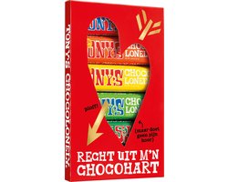 Tony's Chocolonely Hart Proeverijtje - lief cadeautje - Geschenkset met 6 chocolade reepjes - 288 Gram Tony's Chocolonely Hart Proeverijtje - lief cadeautje - Geschenkset met 6 chocolade reepjes - 288 Gram