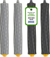 DEGG® - Rubberen bortels geschikt voor iRobot roomba 800/900 serie - Geschikt voor iRobot Roomba onderdelen - Roomba rollers - 2 SET(S)