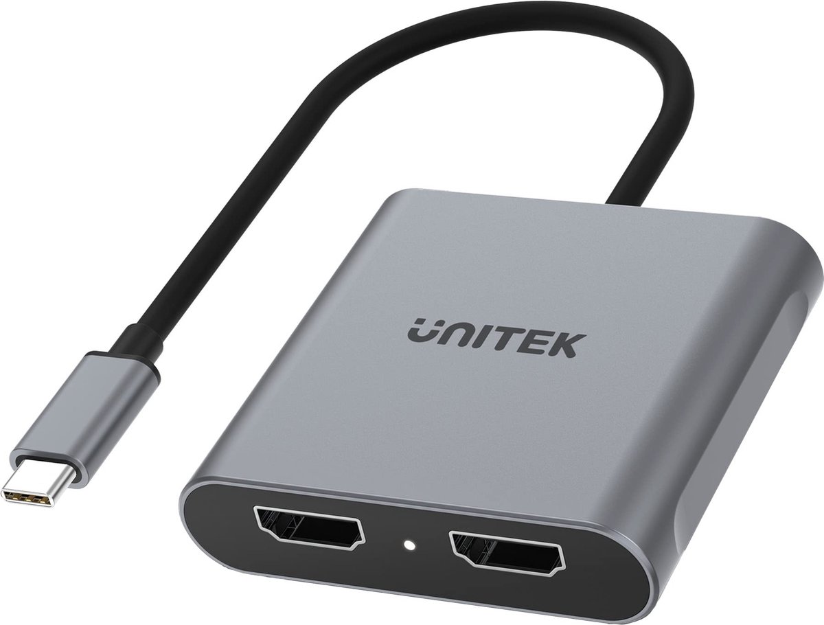 Unitek Adapter USB-C na 2x HDMI 4K MST