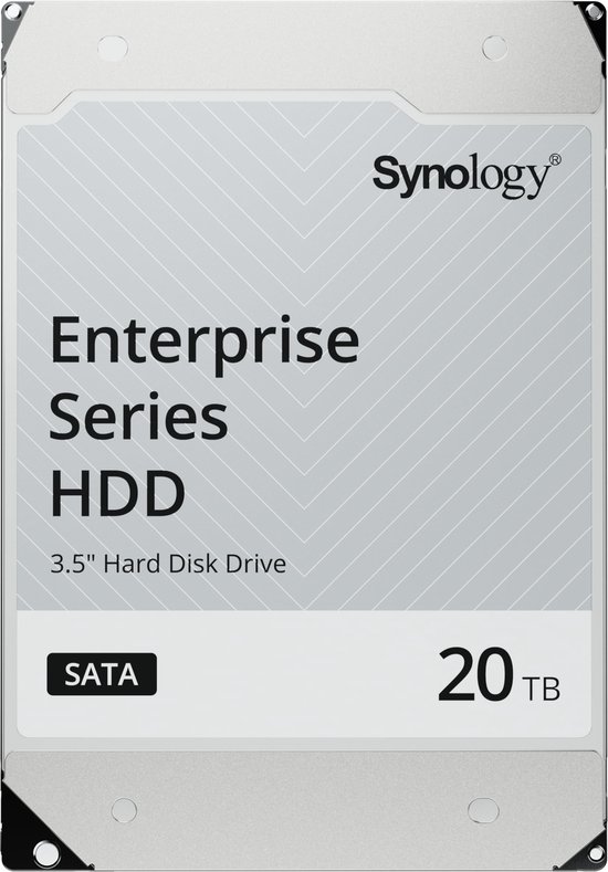 Synology Enterprise interne harde schijf 20 TB 7200 RPM 512 MB 3.5" SATA III van Merkloos — afbeelding 2