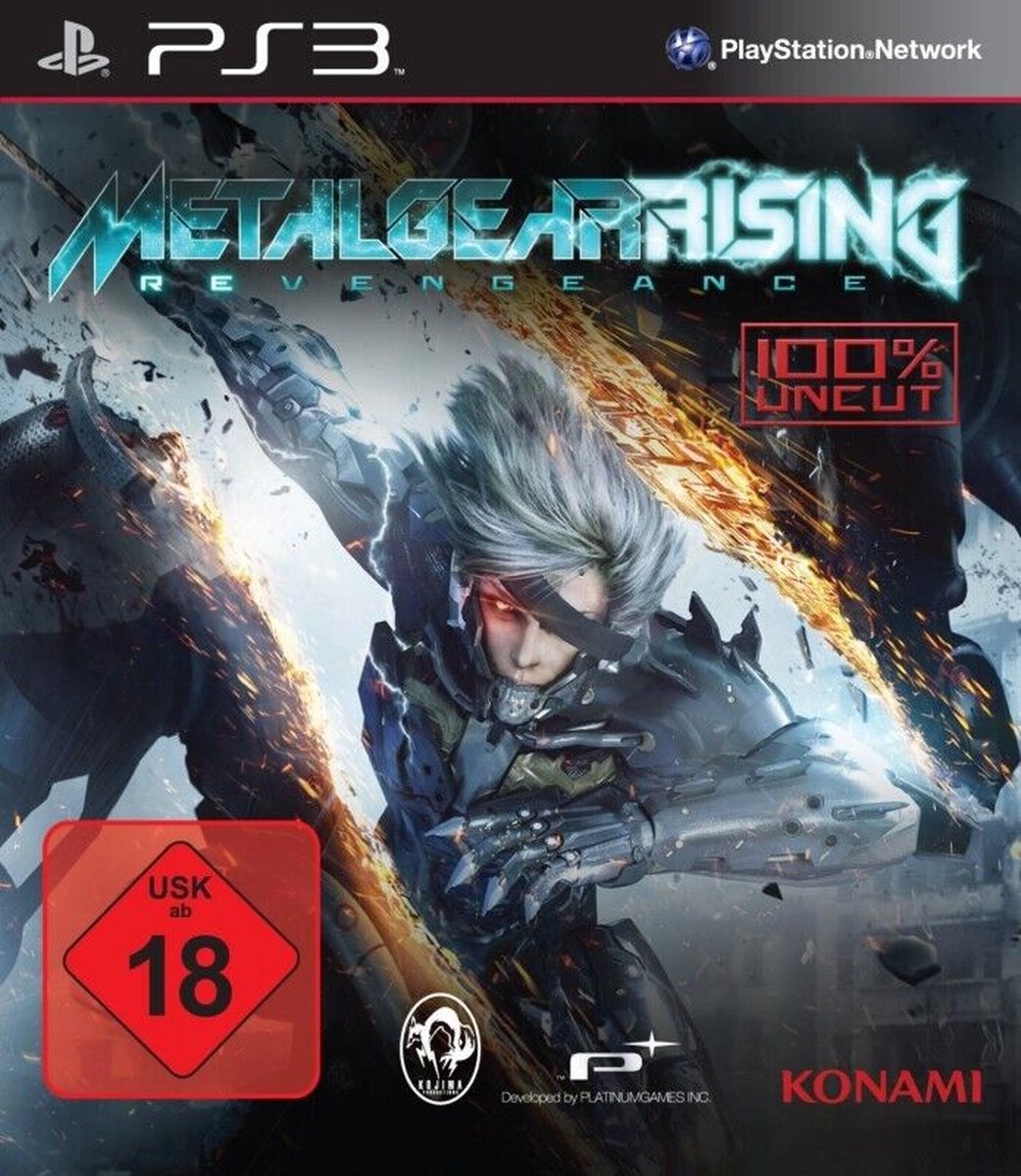 Konami Metal Gear Rising: Revengeance PS3 Standaard Duits PlayStation 3