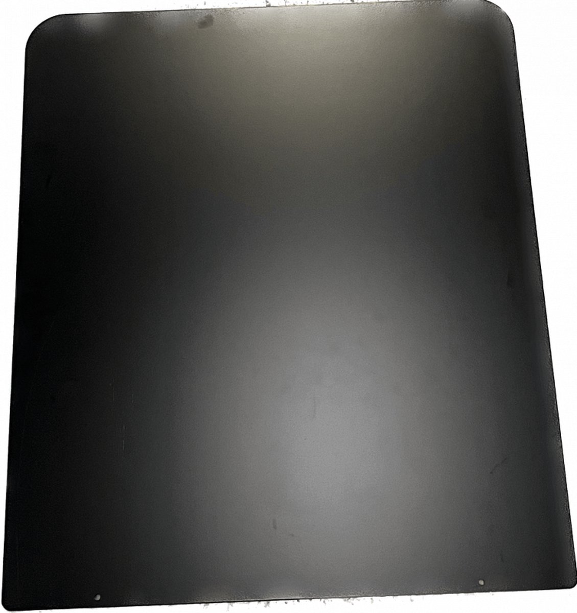 Vloerplaat Houtkachel - Zwart Staal - 600x700mm - Tot 600° - 2mm gepoedercoat staal