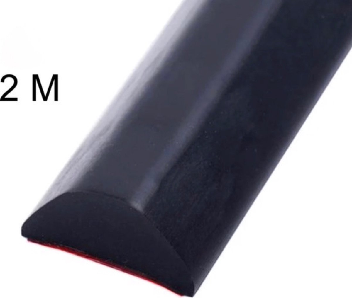 Waterkering - Waterdrempel - Douche dorpel-Siliconen - Zwart - 2 Meter -Siliconen - Zelfklevende Kit rand