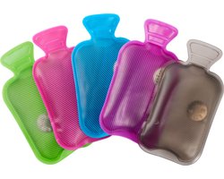BRAMBLE 5 Mini Handwarmer Kruiken - Herbruikbare Warmwaterkruiken - Knijp of Draai voor Directe Warmte - Perfecte Maat voor Handschoenen en Zakken - Reizen, Sport, Camping, Wandelen