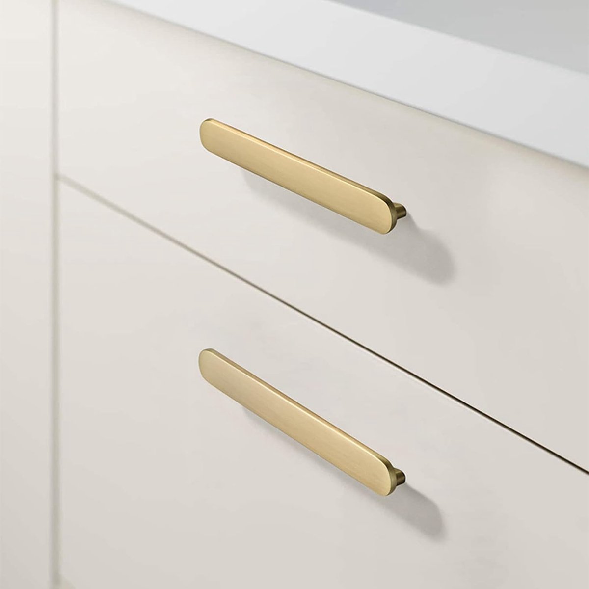 TopHomer 4 stuks kristallen kast trekhandgrepen, ladeknoppen met