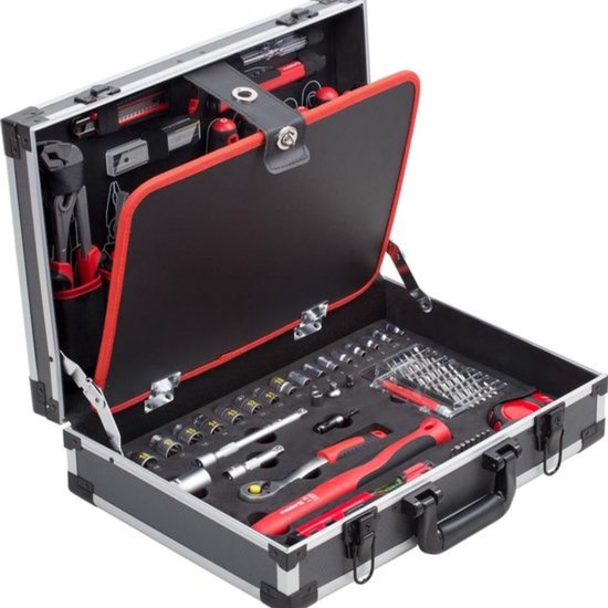 GoYwato Gereedschapskoffer Gevuld Professioneel 287-delig - Gereedschapskist Gevuld Gereedschapsset voor Huishouden met Ratelsleutel Dopsleutel Tangen Rolsteeksleutel Multifunctioneel Gereedschap GoYwato Gereedschapskoffer Gevuld Professioneel 287-delig - Gereedschapskist Gevuld Gereedschapsset voor Huishouden met Ratelsleutel Dopsleutel Tangen Rolsteeksleutel Multifunctioneel Gereedschap
