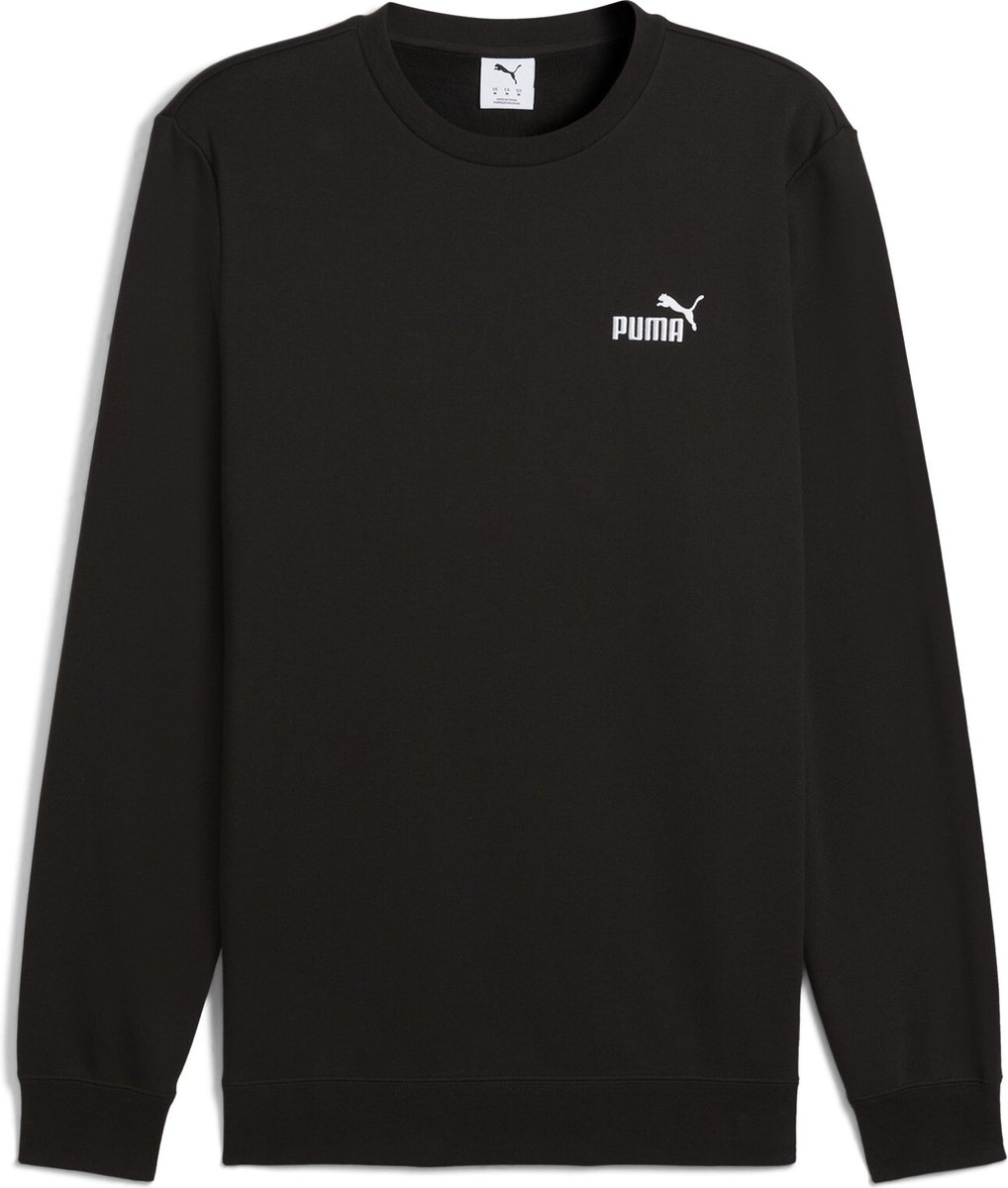 PUMA ESS Small No. 1 Logo Crew FL Heren Trui - PUMA Black