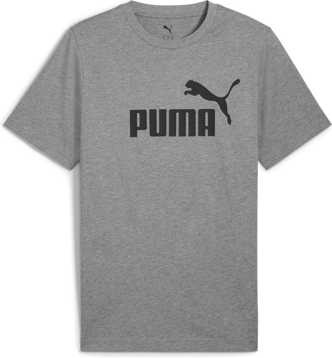 PUMA ESS No. 1 Logo Tee Heren tshirt Medium Heather Grijs