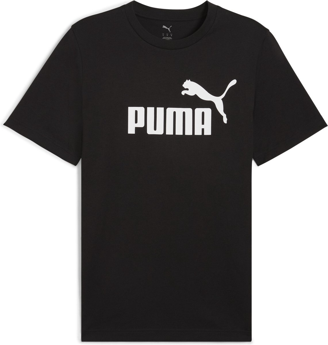 PUMA ESS No. 1 Logo Tee Heren tshirt Puma Zwart