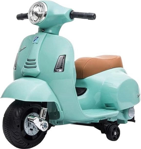 TURBO CHALLENGE - Vespa Gts - Elektrische bestelwagen - 119153 - Scooter - Groen - Rijklaar - Max. 25 kg - Kunststof - Oplaadbare batterijen -