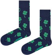 Happy Socks 1paar sokken - Heren & Dames - Maat 41-46 - geluksklaver, geluk