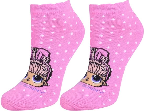 Mini Loulou Dip Oorbel Neon Roze main image 0