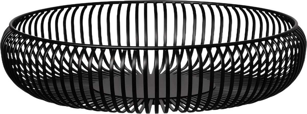 Blomus LITO Schaal - H 8 cm, Ø 36 cm (L) - Zwart