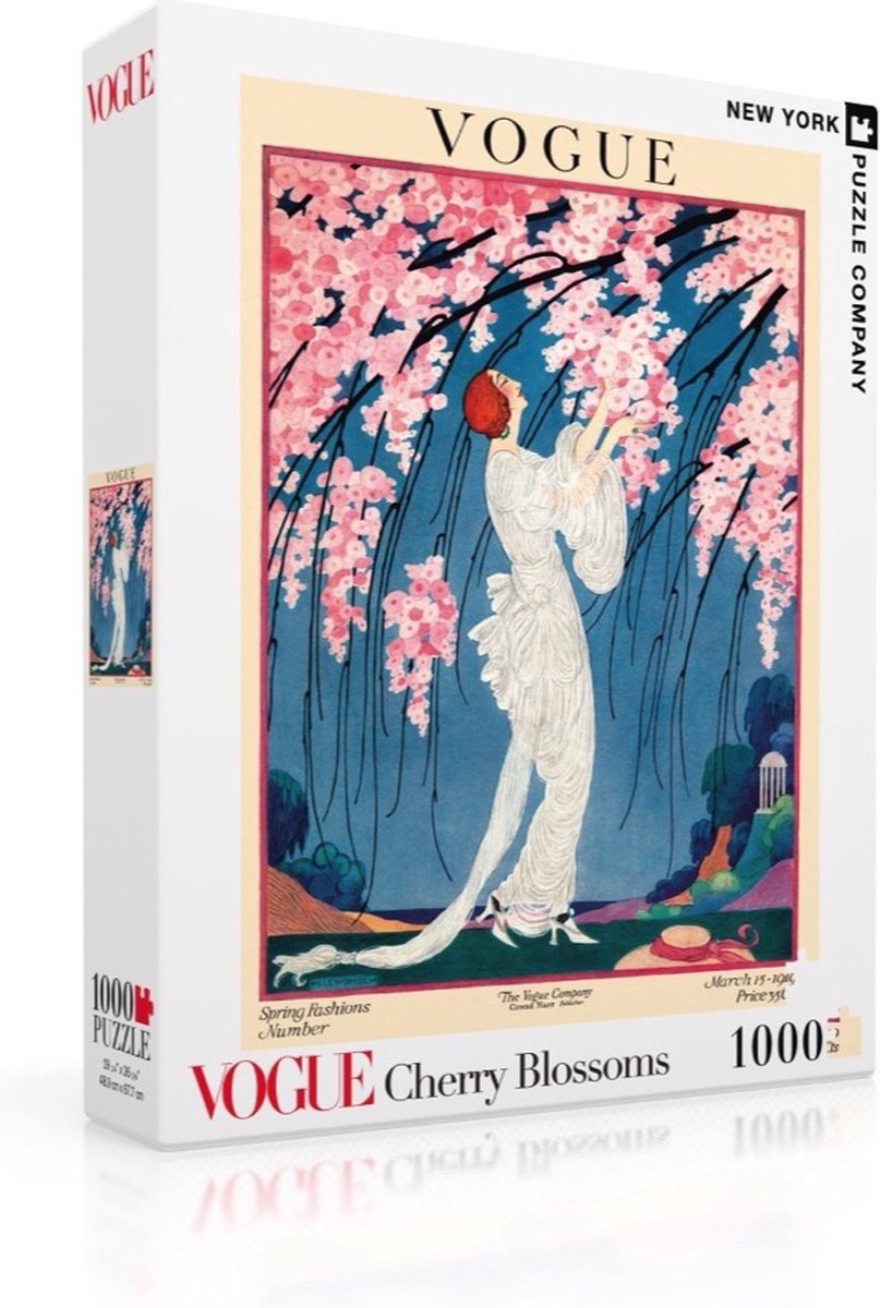 New York Puzzle Company - Vogue Cherry Blossoms - 1000 stukjes puzzel