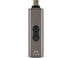 Transcend ESD330C 512 GB Externe SSD harde schijf USB-C 10Gbps Grijs-bruin TS512GESD330C
