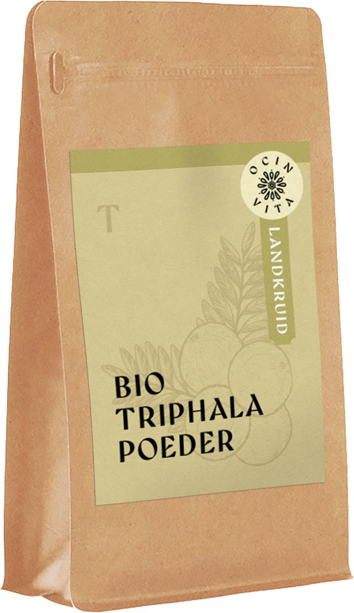 Goedkoopste Triphala Poeder 250g – Zuiver Ayurvedisch Kruid voor Balans van Binnenuit – 100 Plantaardig en Zonder Toevoegingen – Ocin Vita