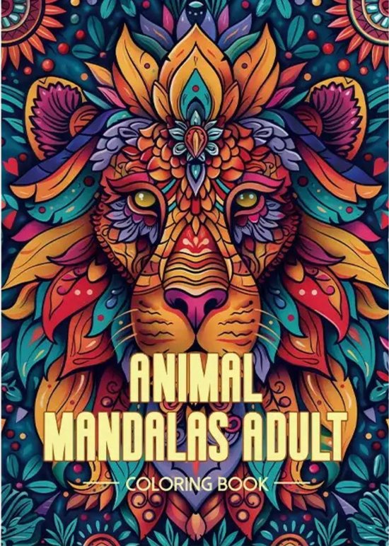 Kleurboek Dieren Mandala’s – Dieren Mandala Kleurboek – Kleurboek Dieren – Mandala Dieren Kleurplaten – Kleurboek Volwassenen Dieren – Mandala Kunst – Dieren Kleurplaten – Kleurboek Cadeau – 22 Kleurplaten – A4 Kleurboek