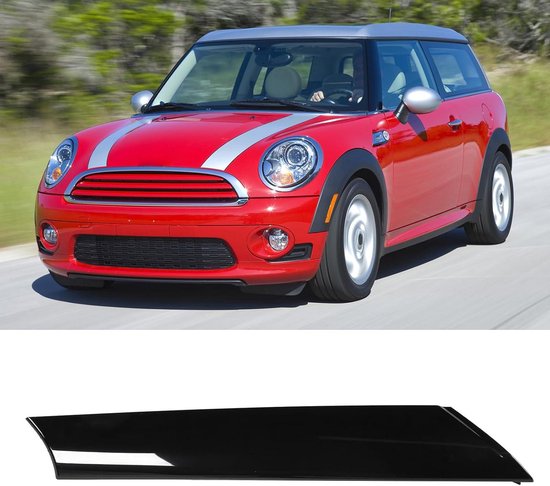 Zwarte Auto Linker Voorruit A-Pillar Cover 51137272583 Voor Mini R55 R56 R57 2007-2015