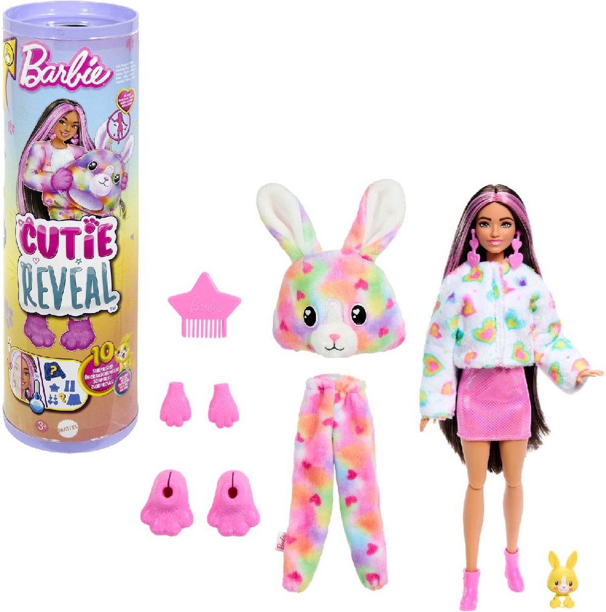 Bol.com Barbie Cutie Reveal Color Dream - Barbiepop - Konijn aanbieding