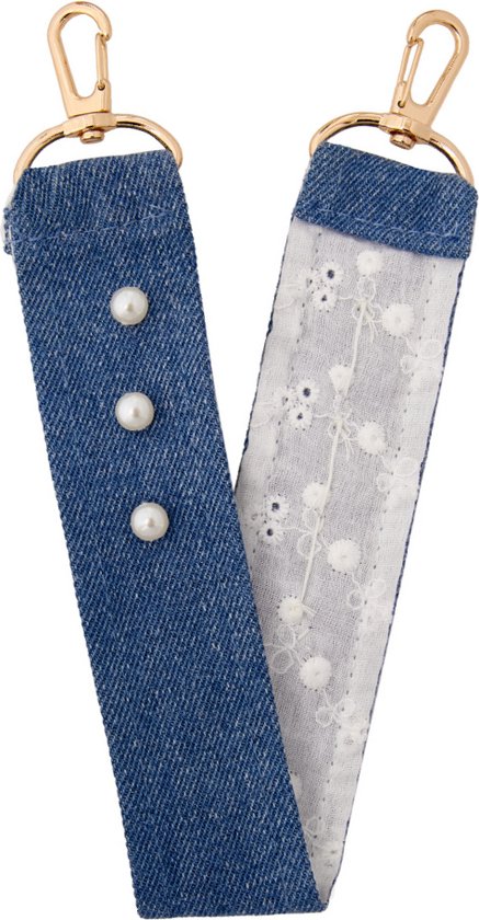 Kleurrijke Pareltelefoonketting – Draagbaar Koord Met Patch, 118 Cm, Voor Hals, Pols Of Tas
