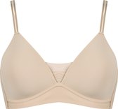 Naturana - Voorgevormde soft bh met mesh detail - 5758 - Beige - 80D