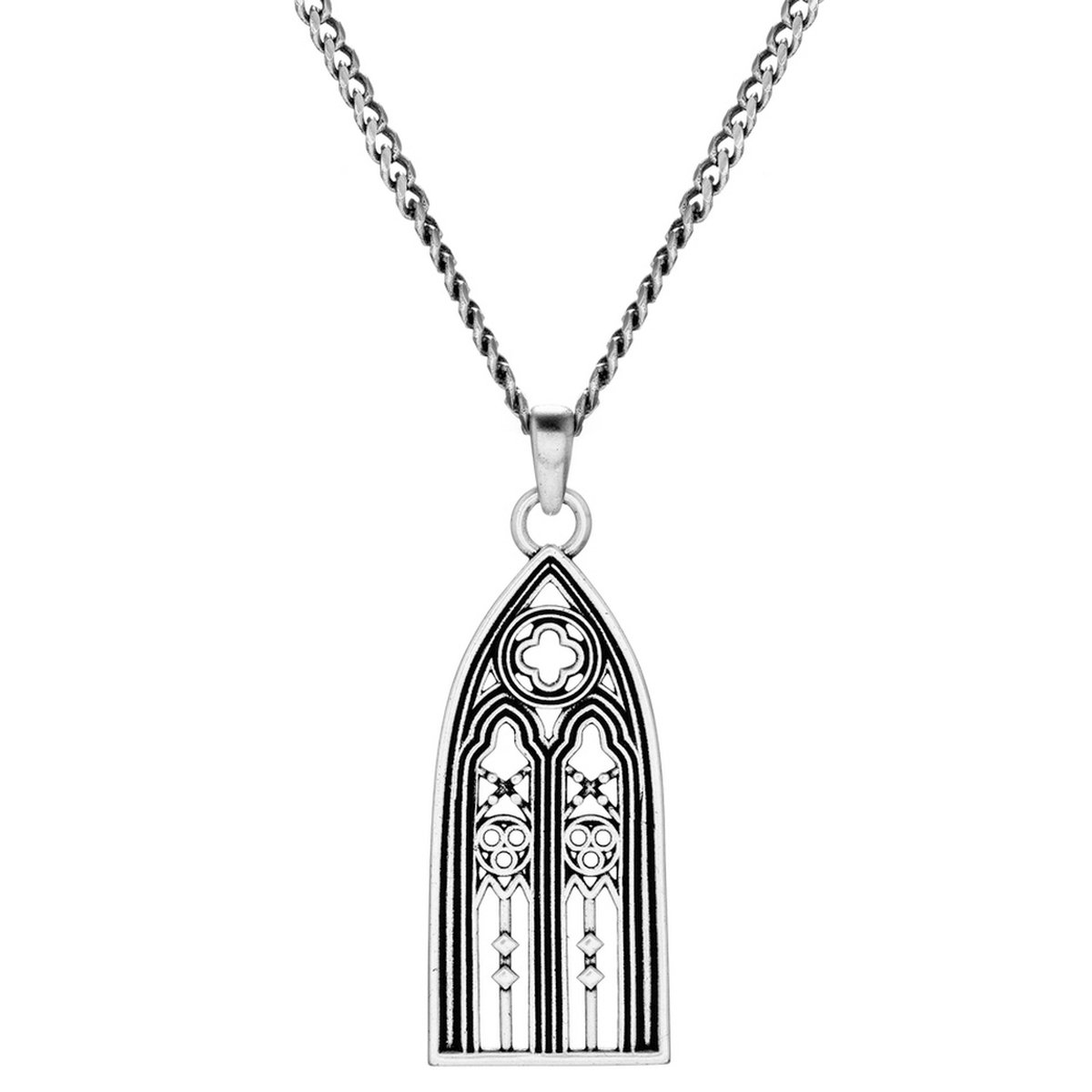 Restyle - Enchanted Ruins Ketting - Zilverkleurig