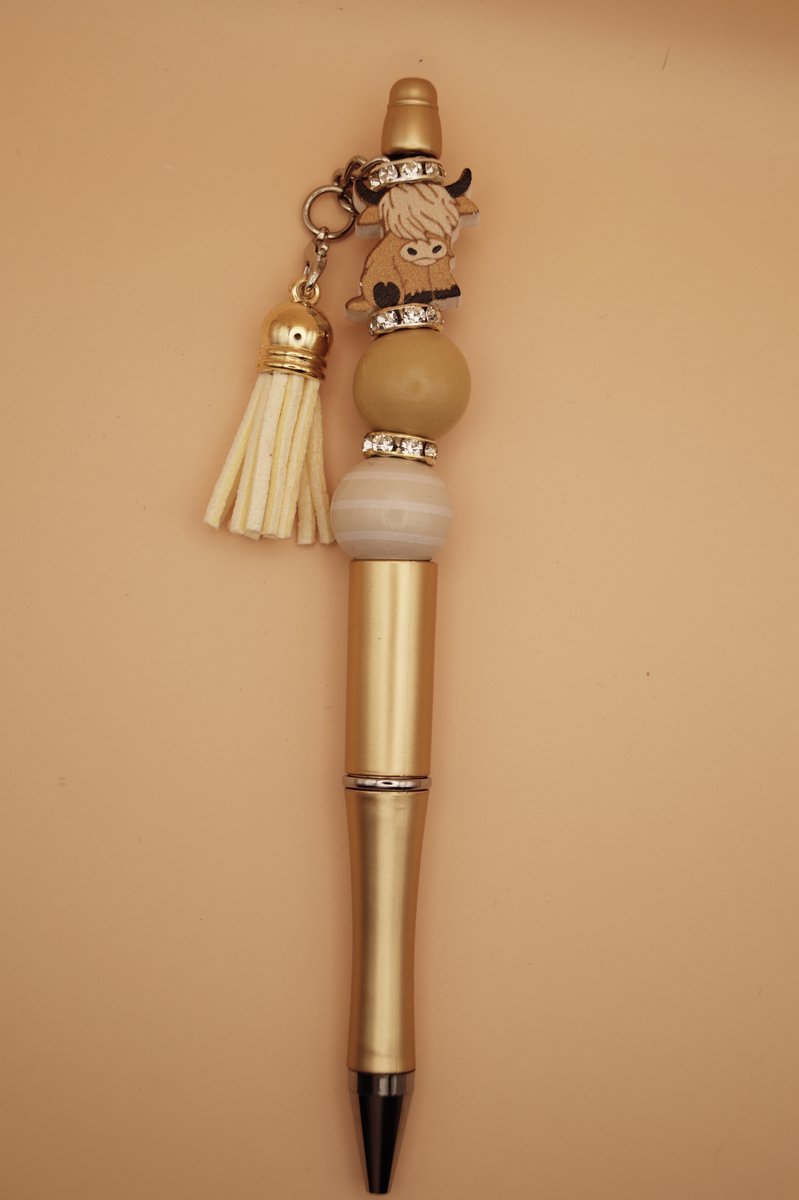 Pen - Buffel - Champagne kleur