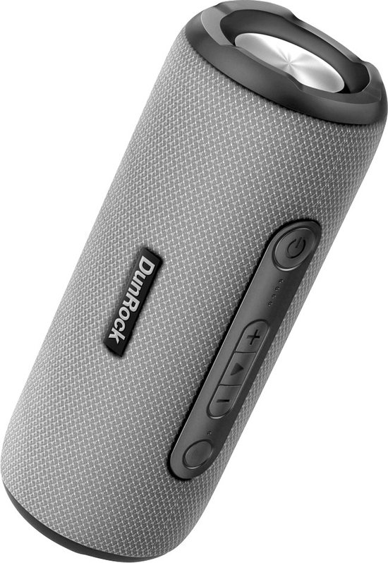 Bluetooth speaker DunRock Vibe beige, 31W krachtig geluid, diepe bass, IPX7 waterdicht, 18 uur batterij, stereo Combi Mode
