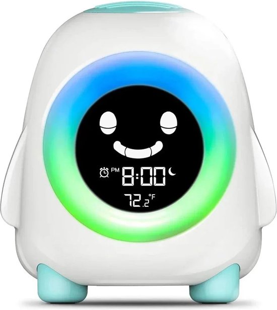 Leuke Capybara Wekker Nachtlampje, Oplaadbare Digitale Wekker Led Night Tafellamp Fun Kids Wake Up Lamp