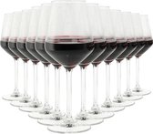 Verres à vin vin blanc - 12 pièces - Ensemble de Verres à vin blanc - 37cl Verre clair - Ensemble de verres pour le dîner - Verres à Vin