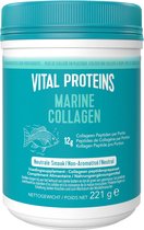 Vital Proteins - 12 gram Peptiden Viscollageen - Gehydrolyseerd - Type I en III - Neutrale Smaak - Suikervrij - 221 gram