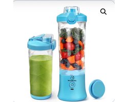 BlendBuddy draagbare Smoothie blender 600ml USB oplaadbaar
