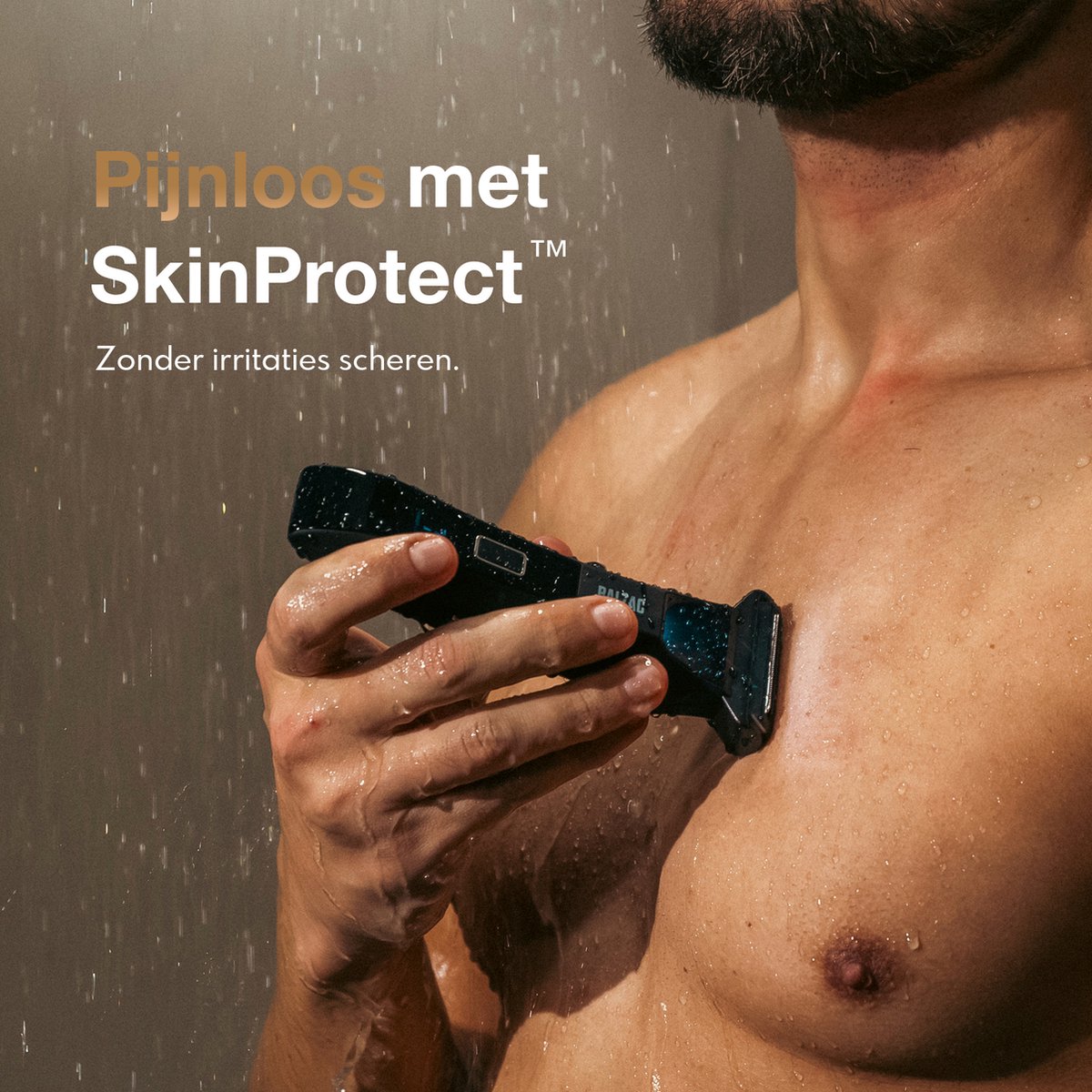 BALZAC® Baardtrimmer PRO - Bodygroomer Mannen 5.0 - Waterdicht - Titanium Scheerblad - 20 Lengte-Instellingen - Trimmer Mannen - Beard & Balls Bundel Incl. E-Book thumbnail 5