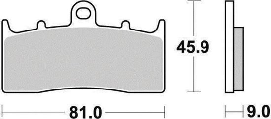Plaquettes De Frein Sifam Pour BMW 1100 K Lt Abs (1992-1999) - AVG/AVD, Neuves, Garantie 2 Ans